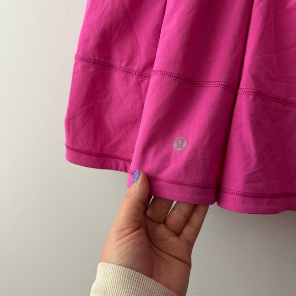 Lululemon Pace Rival Skirt sonic pink Size 14 - Picture 7 of 8